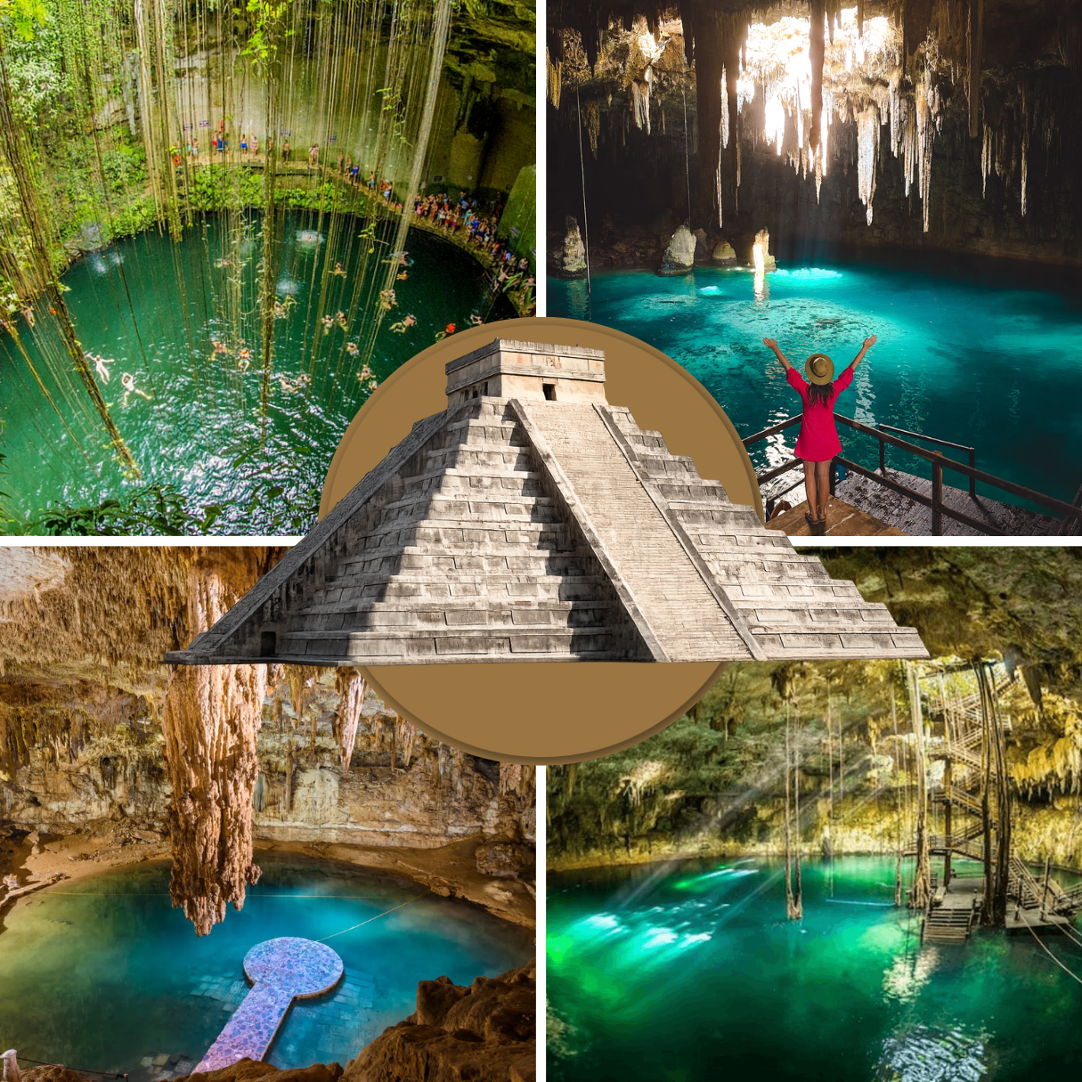 Mayan Ruins & Cenote Tour from Riviera Maya